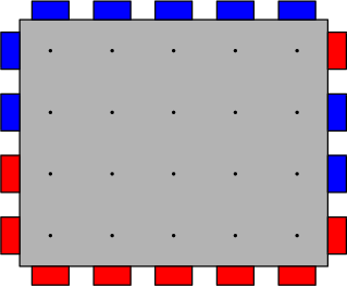 Empty breadboard